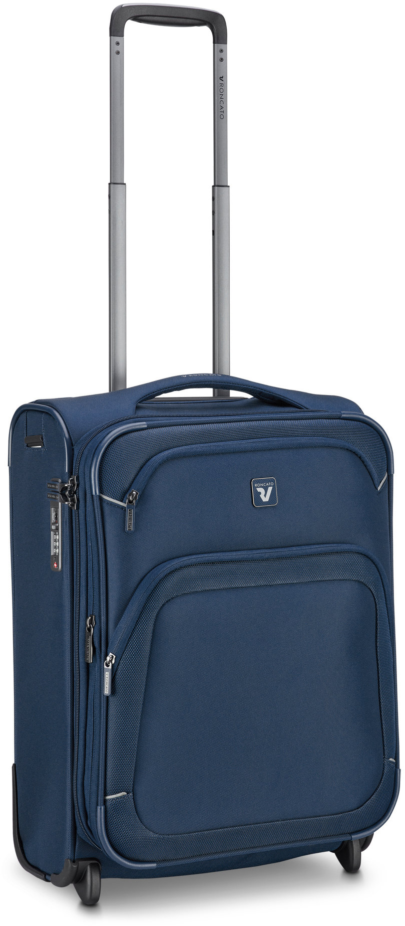 Roncato cestovný kufor GATEWAY S modrý 55 × 40 × 20/23 cm 2 kolieska