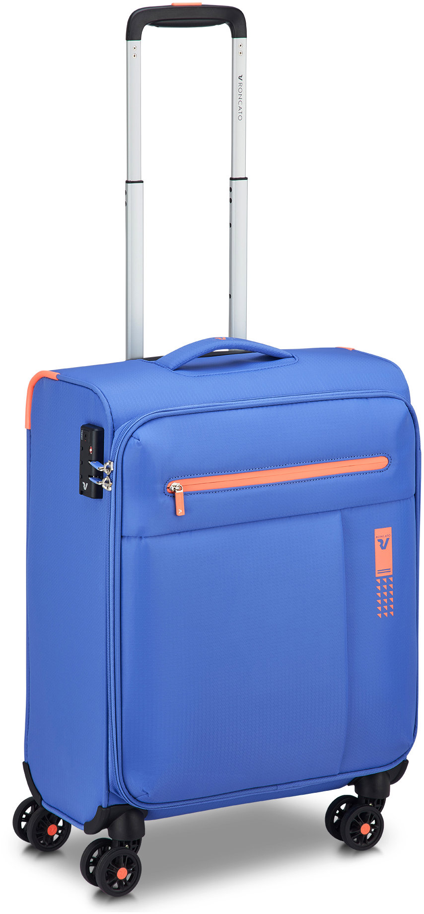 Roncato cestovný kufor LITE SOFT S ultrafialový 55 × 40 × 20 cm