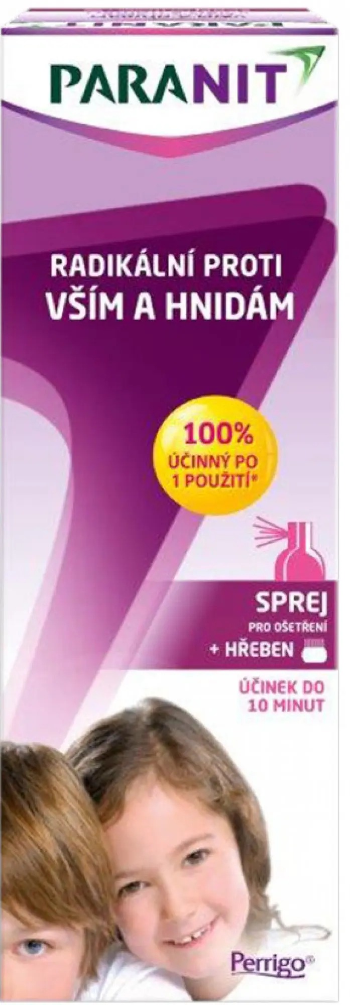 PARANIT Radikálny sprej 100 ml + hrebeň