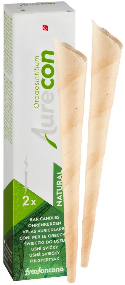 Aurecon ušné sviečky Natural 2 ks