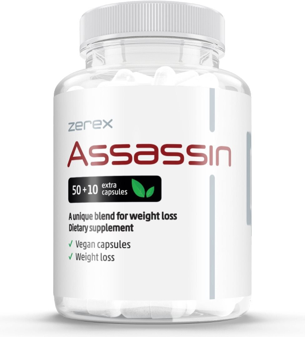 Zerex Assassin na chudnutie, 60 kapsúl