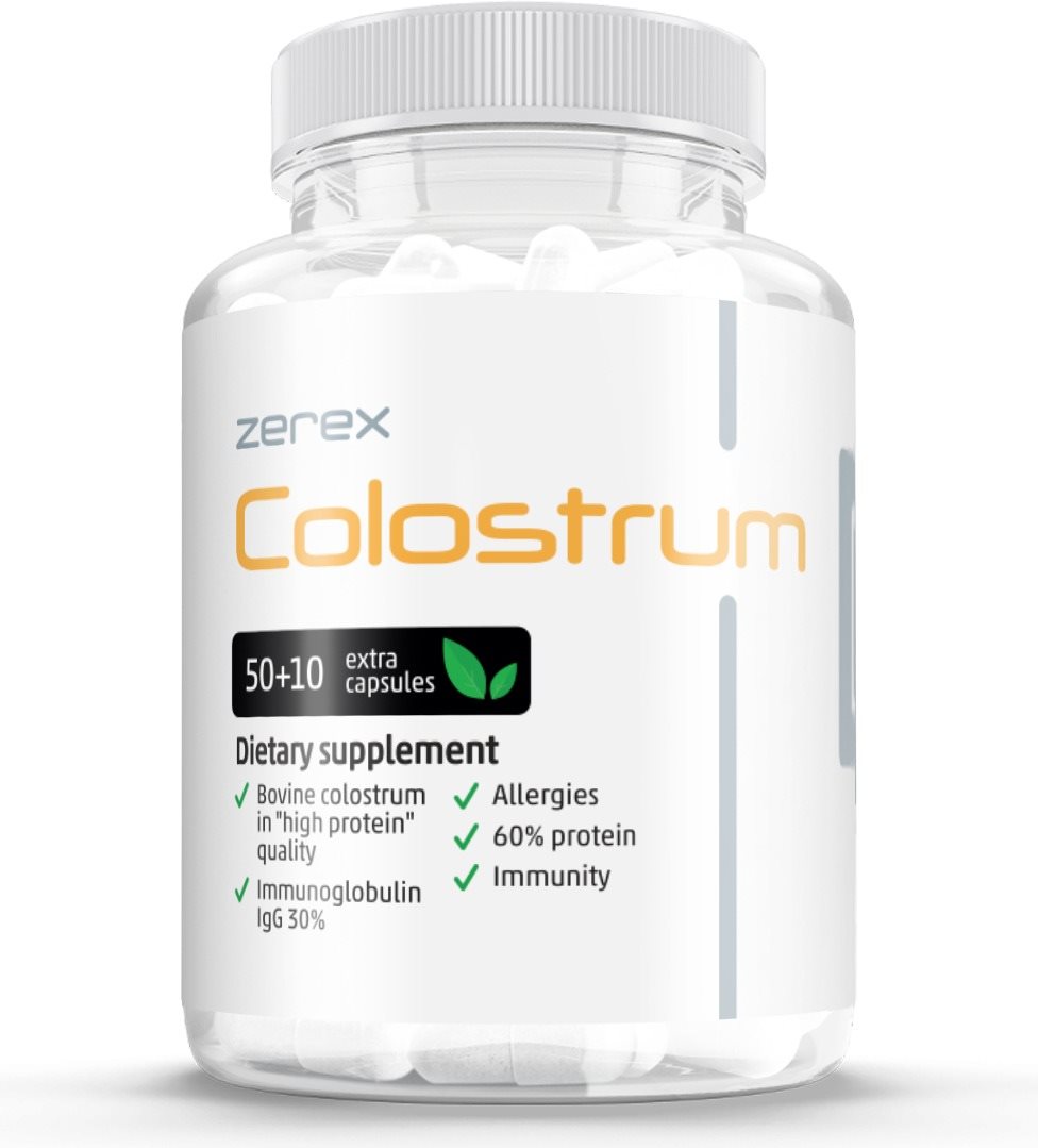 Zerex Kolostrum na imunitu, 60 kapsúl