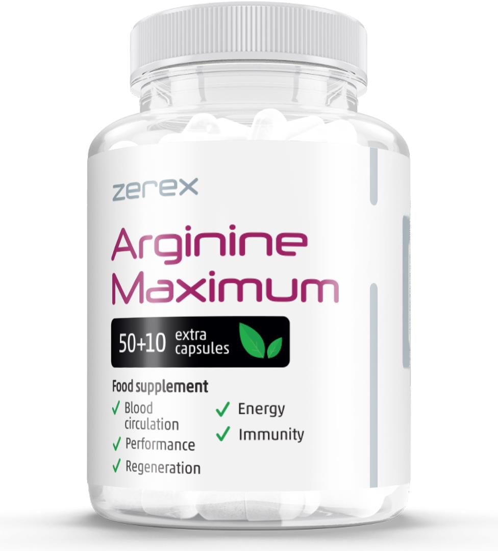 Zerex Arginine Maximum, 60 kapsúl