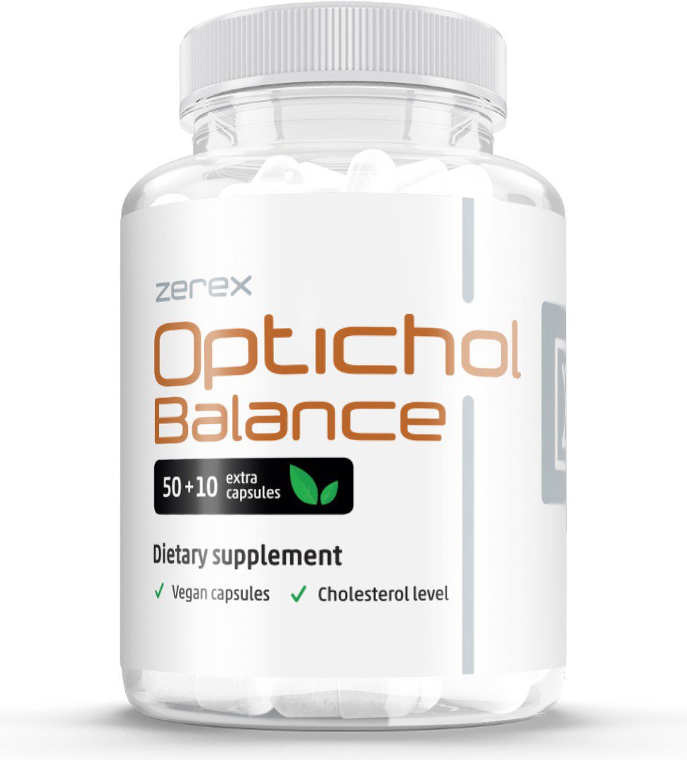 Zerex Optichol Balance Monakolin 2,94 mg na cholesterol, 60 kapsúl