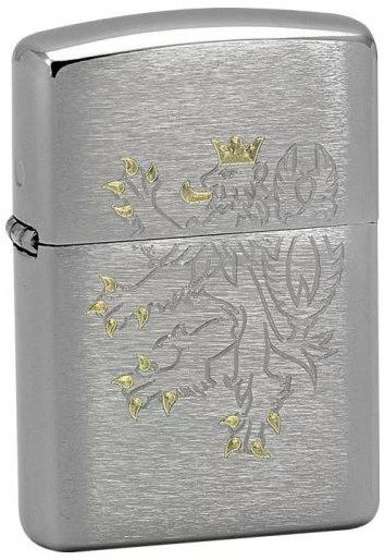 Zippo 21865 Armor Czech Lion