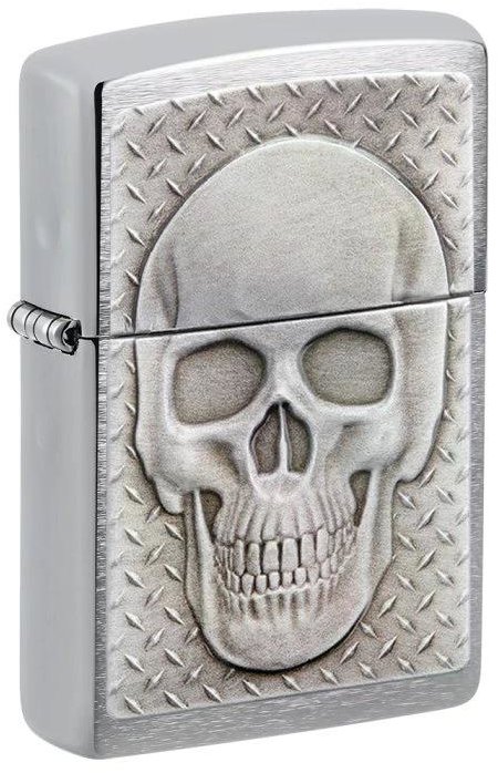 Zippo 21972 Skull With Brain Surprise