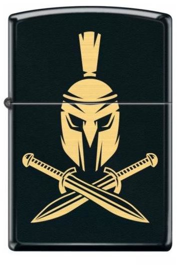 Zippo 26932 Helmet With Cross Swords