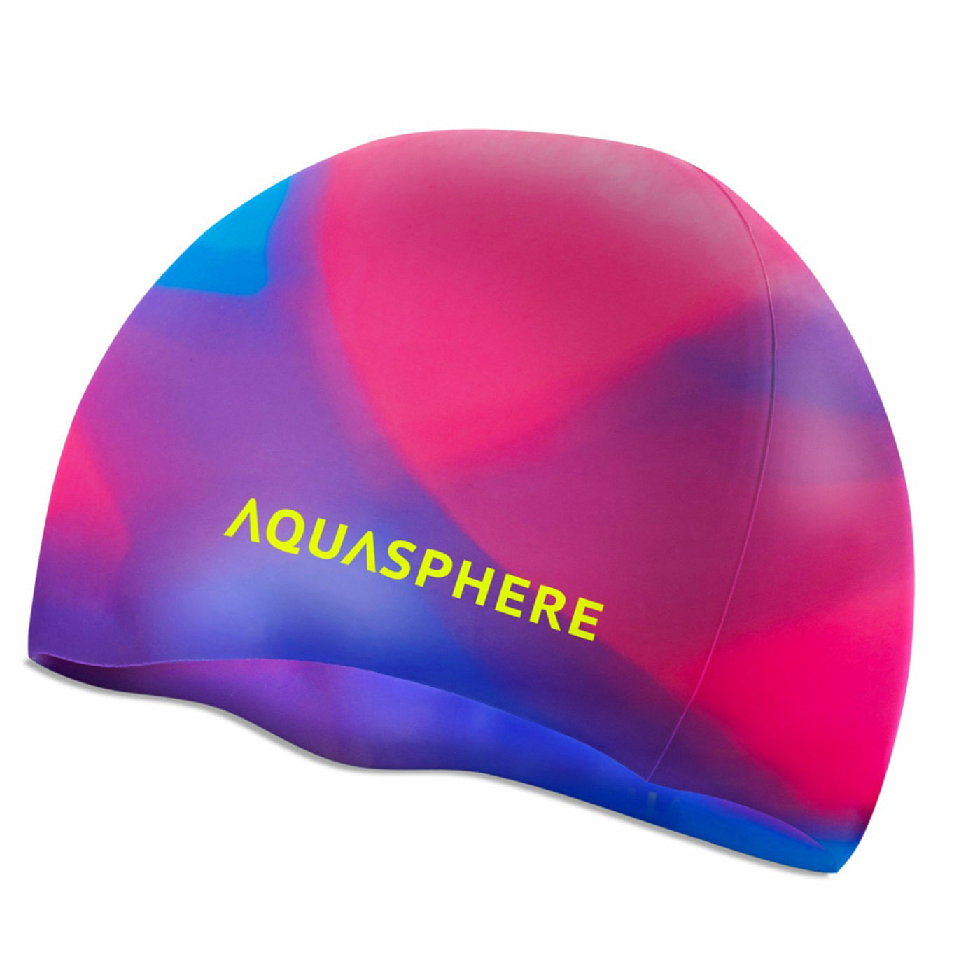 Aqua Sphere Plain Silicone Cap – Limited Edition multicolor/žltá