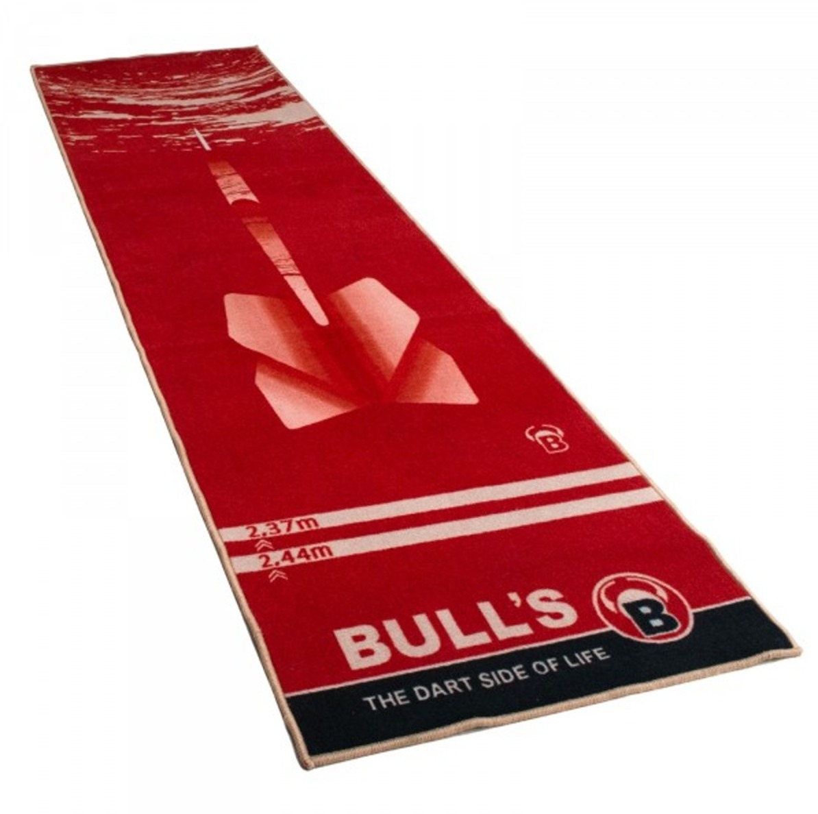 Bull's Dart Mat '180' – Koberec k terču – Red