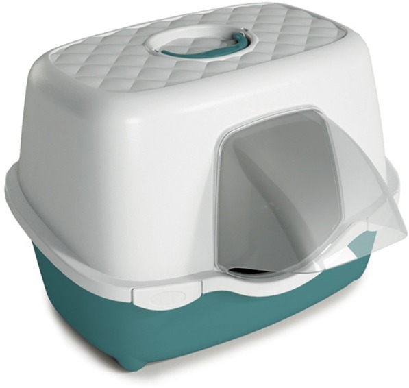 Stefanplast chic indoor 56 × 39 × 39 cm biela/tmavozelená