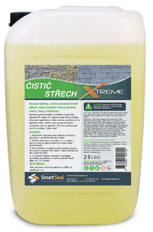 SMARTSEAL Xtreme Čistič na strechu 25 l
