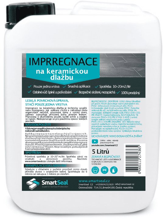 SMARTSEAL Impregnácia na keramickú dlažbu 5 l