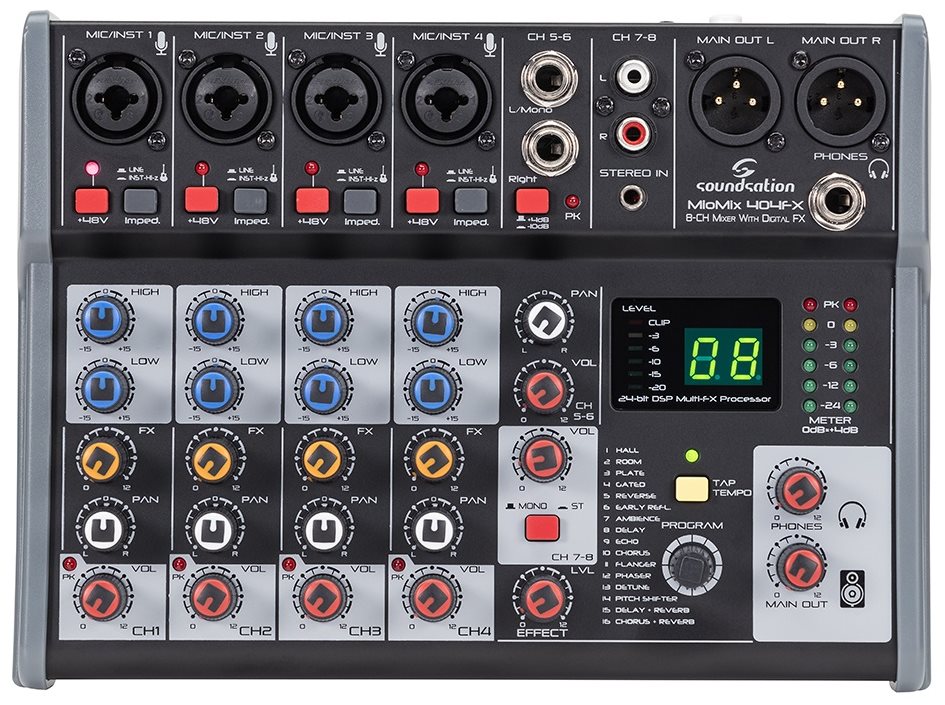 SOUNDSATION MIOMIX 404FX