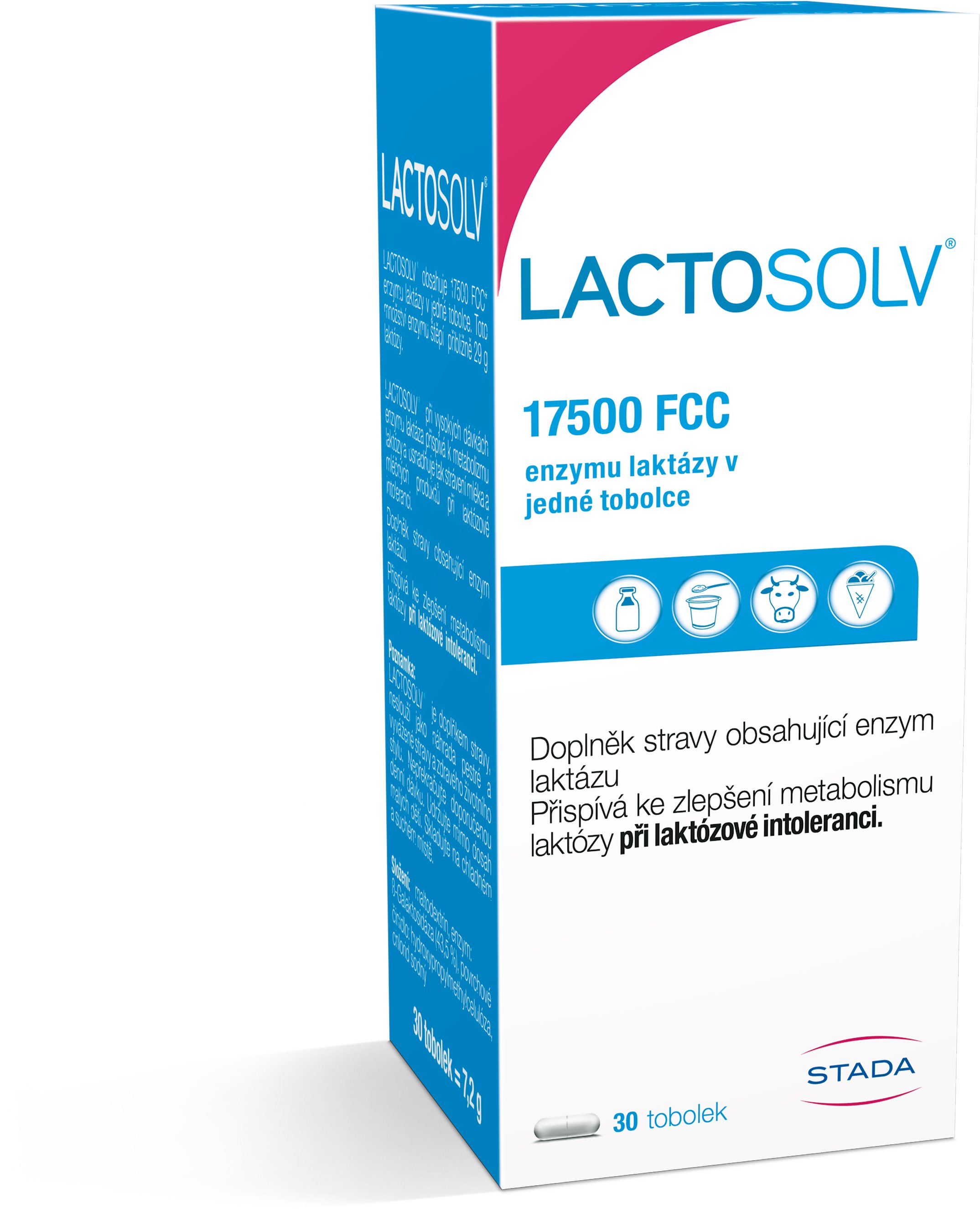 Lactosolv 17500 FCC 30 kapsúl
