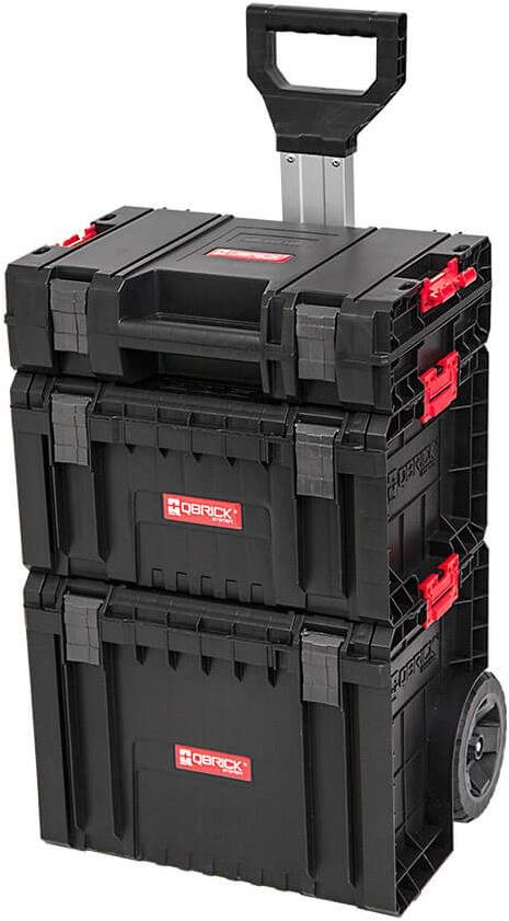Súprava kufrov na náradie QBRICK SYSTEM PRO Set 1 – 45,0 × 39,0 × 70,5 cm