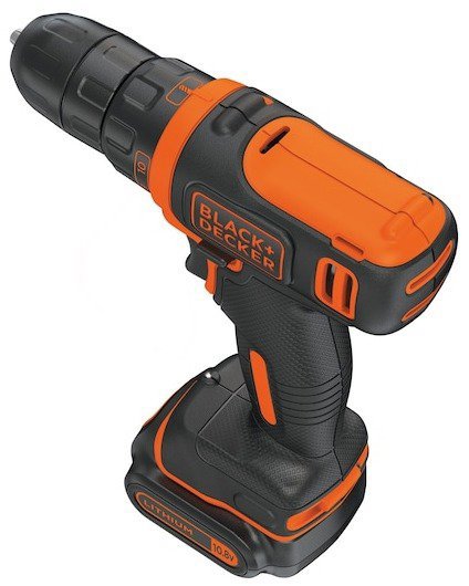 BLACK + DECKER Vŕtací skrutkovač AKU 10,8 V BDCDD12-QW (1× 1,5 Ah)