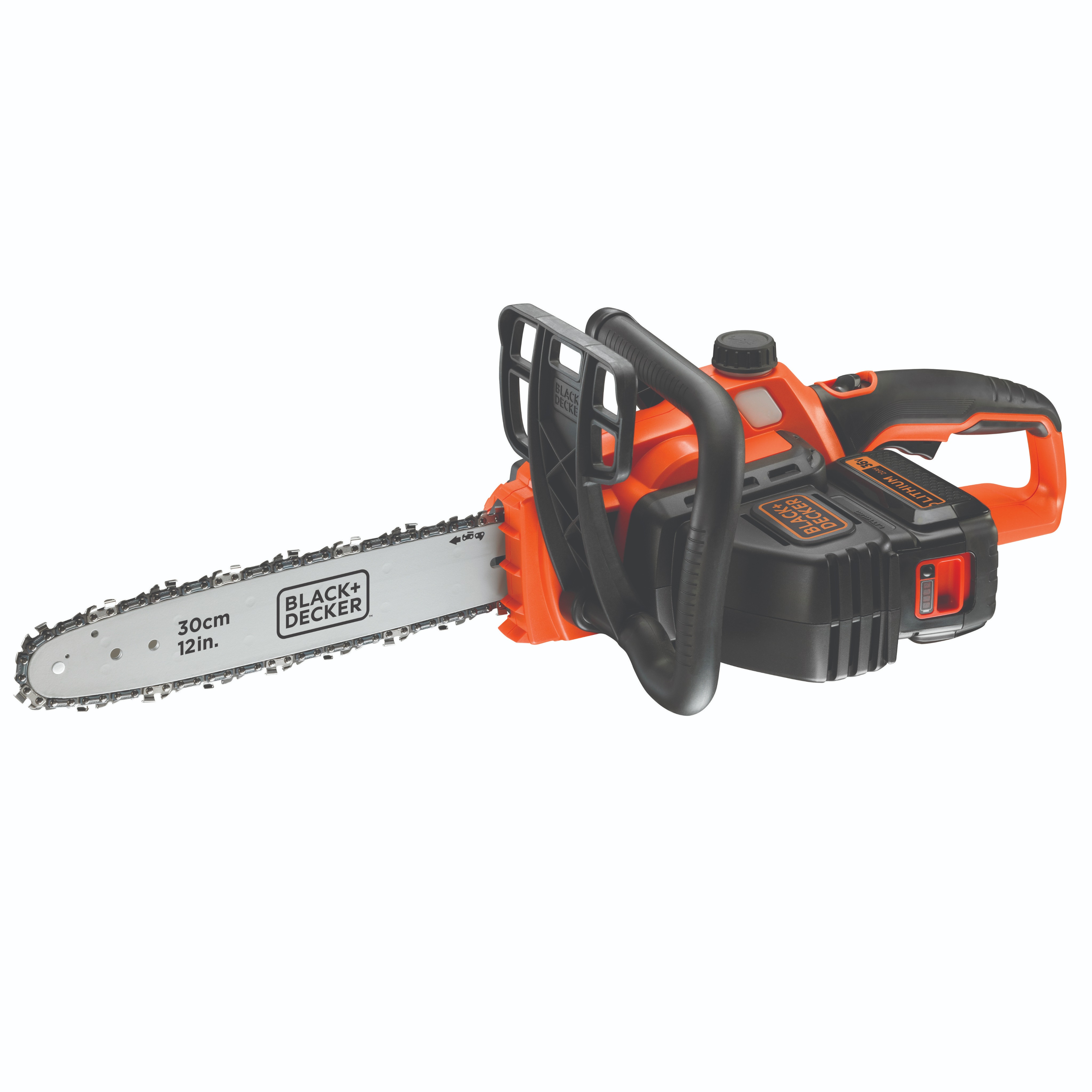 BLACK+DECKER – Akumulátorová reťazová píla, 30 cm, 36 V (2,5 Ah)