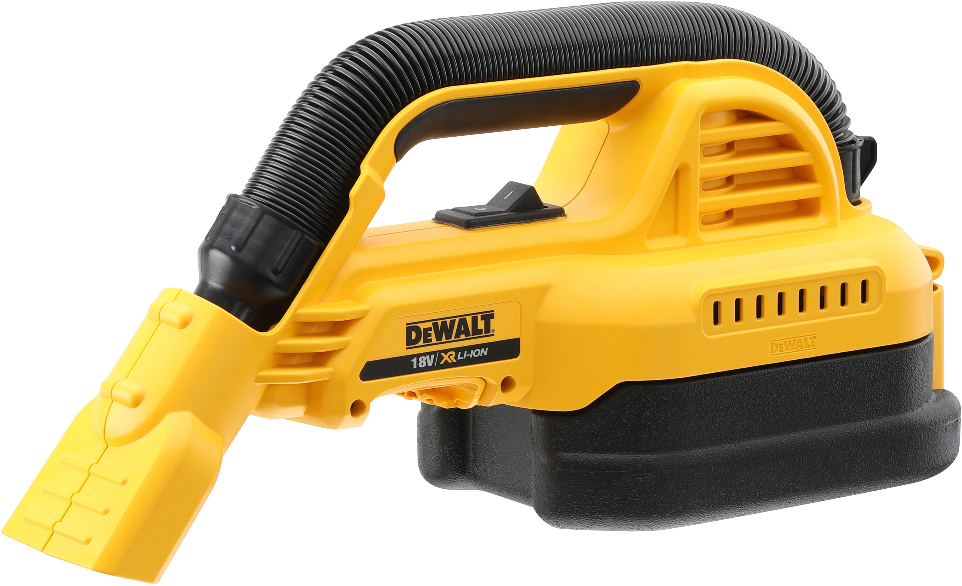 DEWALT – Prenosný vysávač, 18 V bez AKU