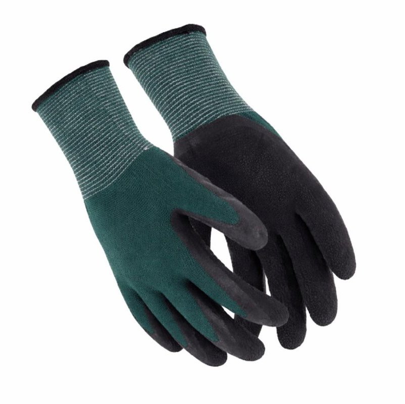 STALCO Rukavice polyesterové LATEX FOAM, veľ. 10, 3 ks