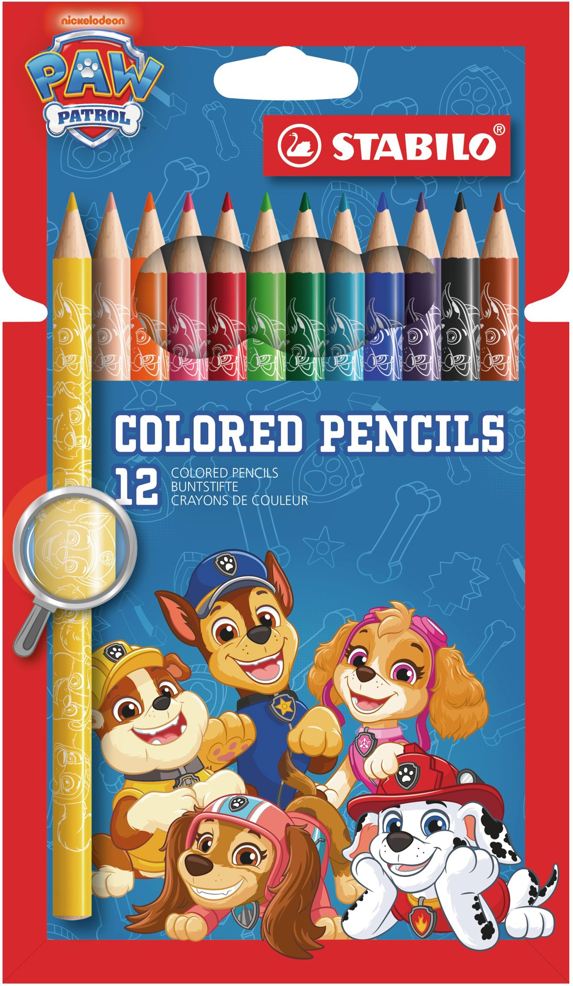 STABILO – Farbička – PAW Patrol – 12 ks sada – s potlačami PAW Patrol