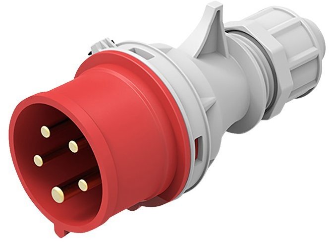 Solight Vidlica priama, 5-pólová, 400 V/16 A, IP44