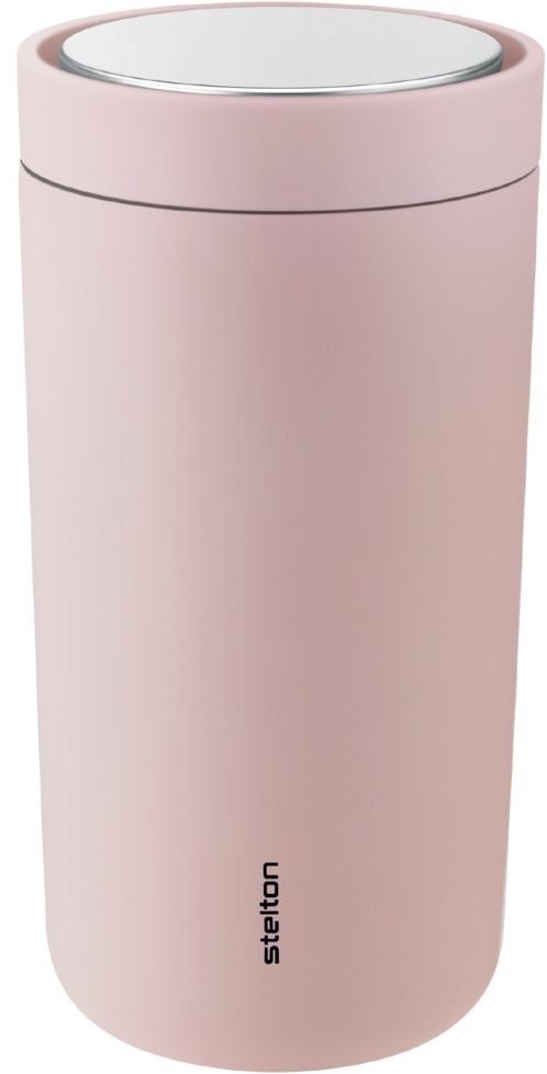 Stelton TO GO CLICK Termohrnček 200 ml matný ružový