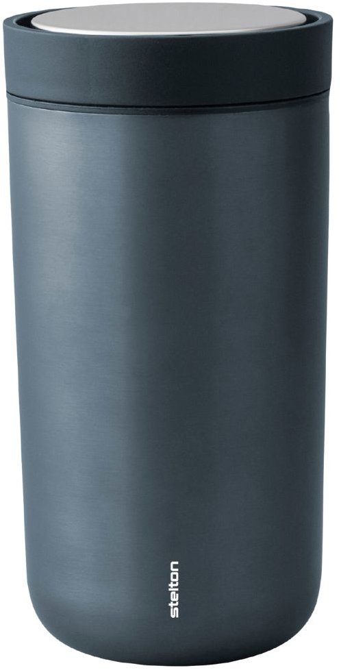 Stelton TO GO CLICK Termohrnček 200 ml lesklý tmavomodrý