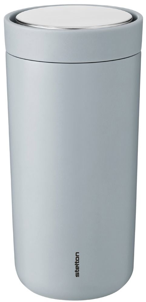Stelton TO GO CLICK Termohrnček 400 ml matný oblačný