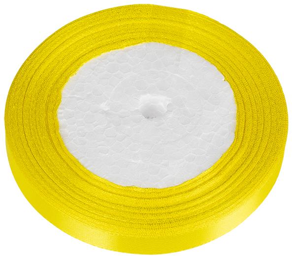 BELLATEX Stuha saténová 12 mm/22,5 m, 005 žltá