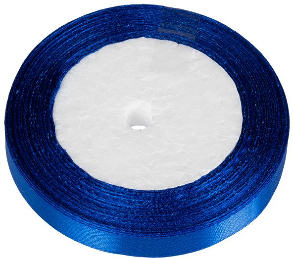 BELLATEX Stuha saténová 12 mm/22,5 m, 026 tmavomodrá
