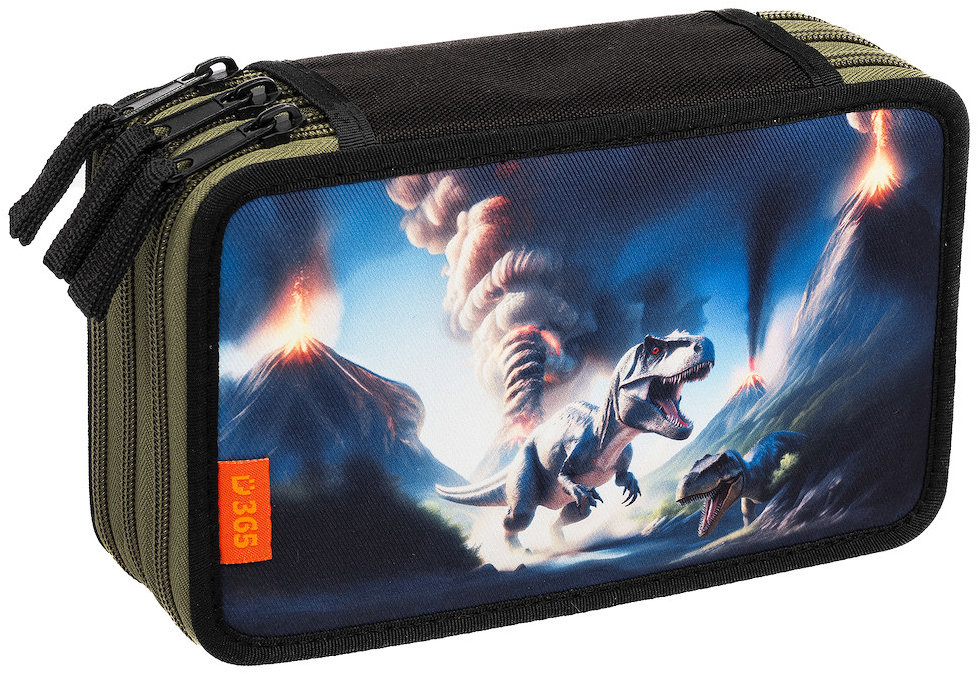 Stil 365 Školský peračník trojposchodový Monster