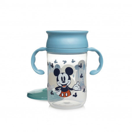 STOR Detský tréningový hrnček 395 ml Mickey Mouse