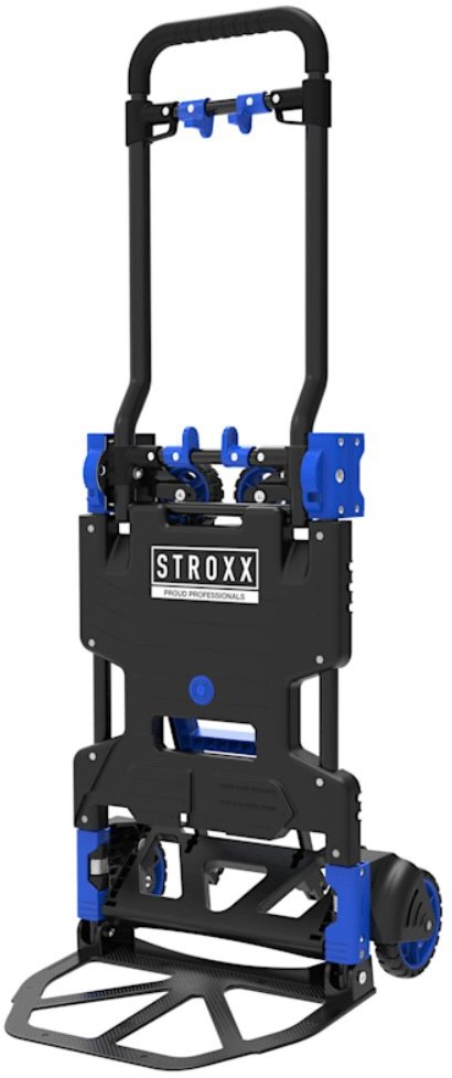 STROXX Multifunkčný skladací prepravný vozík 2 v 1