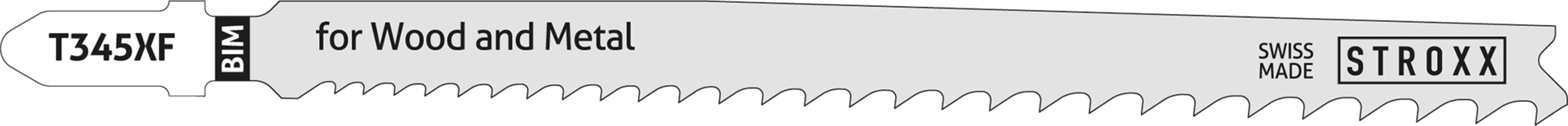 STROXX Bi-metal T 345 XF 132 × 2,4-5,0