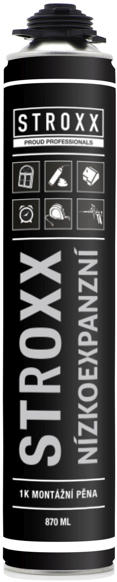 STROXX Montážna Pur pena nízkoexpanzná, 870 ml