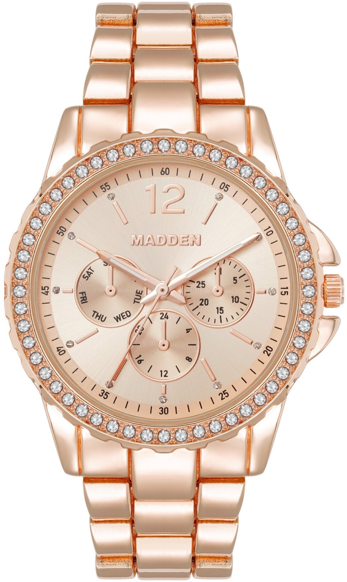 Steve Madden Dámske hodinky okrúhle SM/8110RGRGM