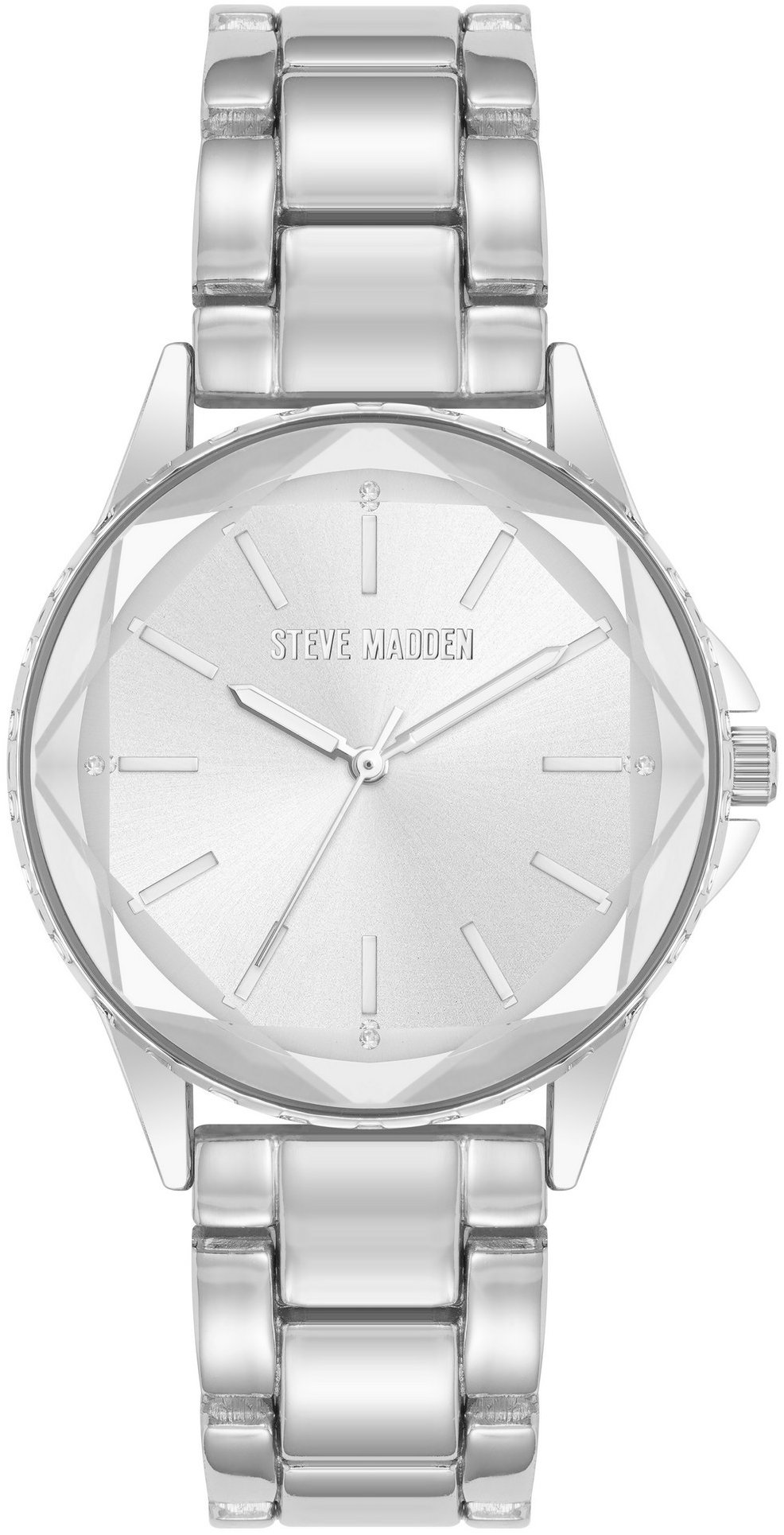 Steve Madden Dámske hodinky okrúhle SM/8155SVSV