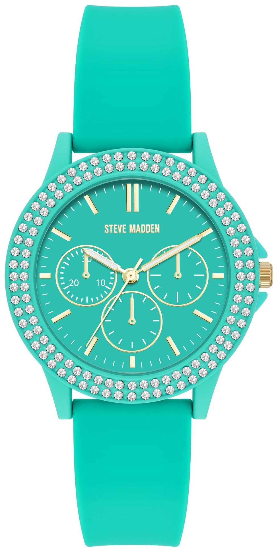 Steve Madden Dámske hodinky okrúhle SM/8118TEAL