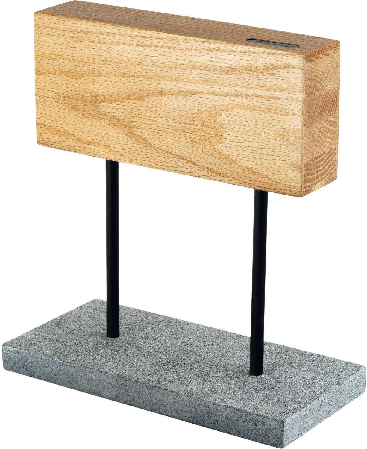 Style de Vie Stojan na nože magnetický, 270 mm, dub / přírodní kámen