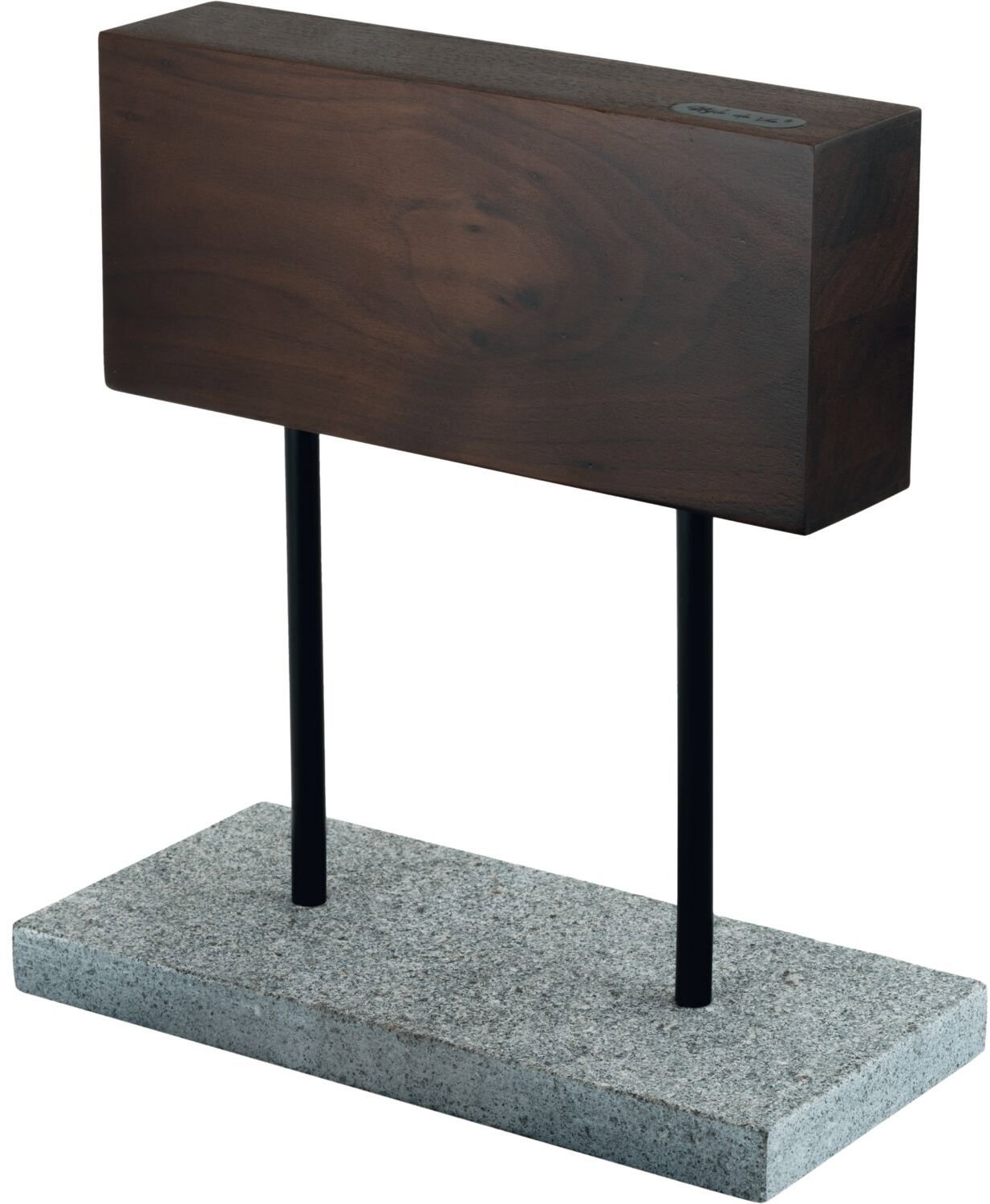 Style de Vie Blok na nože magnetický, 168 mm, ořechové dřevo / přírodní kámen