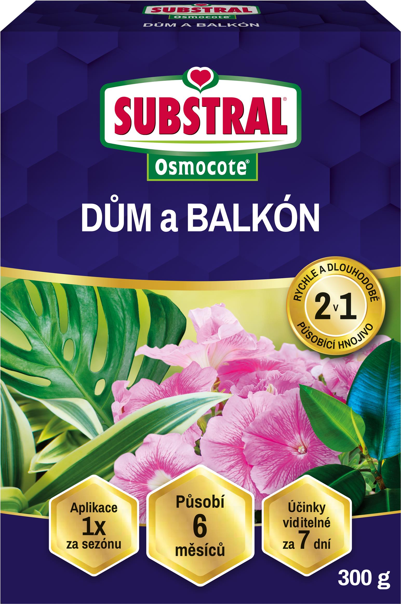 Substral Osmocote na dom a balkón 300 g