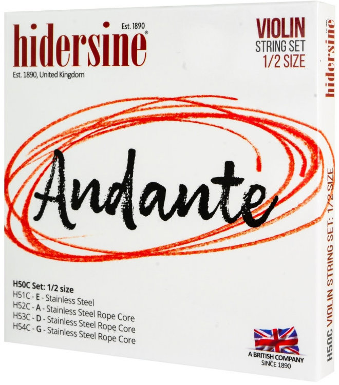 Hidersine Andante Violin Set 1/2