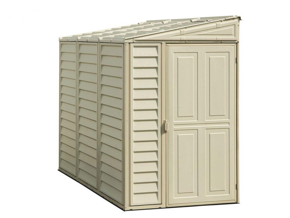 DURAMAX Domček záhradný SideMate, béžový 187,5 × 123 × 242 cm