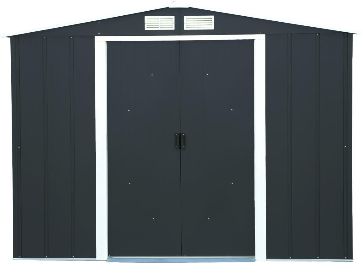 DURAMAX Domček záhradný TITAN ECO, antracit 191 × 262 × 182 cm