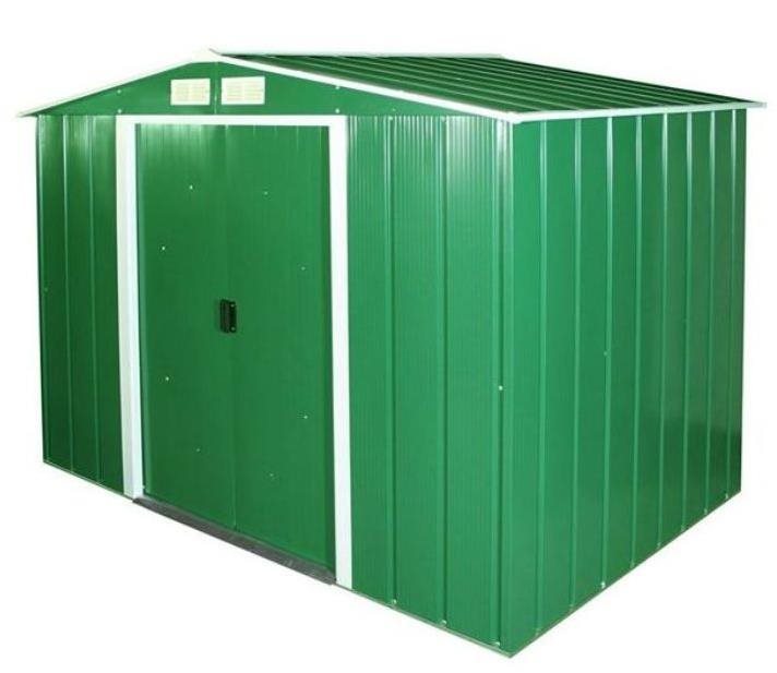 DURAMAX Domček záhradný TITAN ECO, zelený 191 × 262 × 182 cm