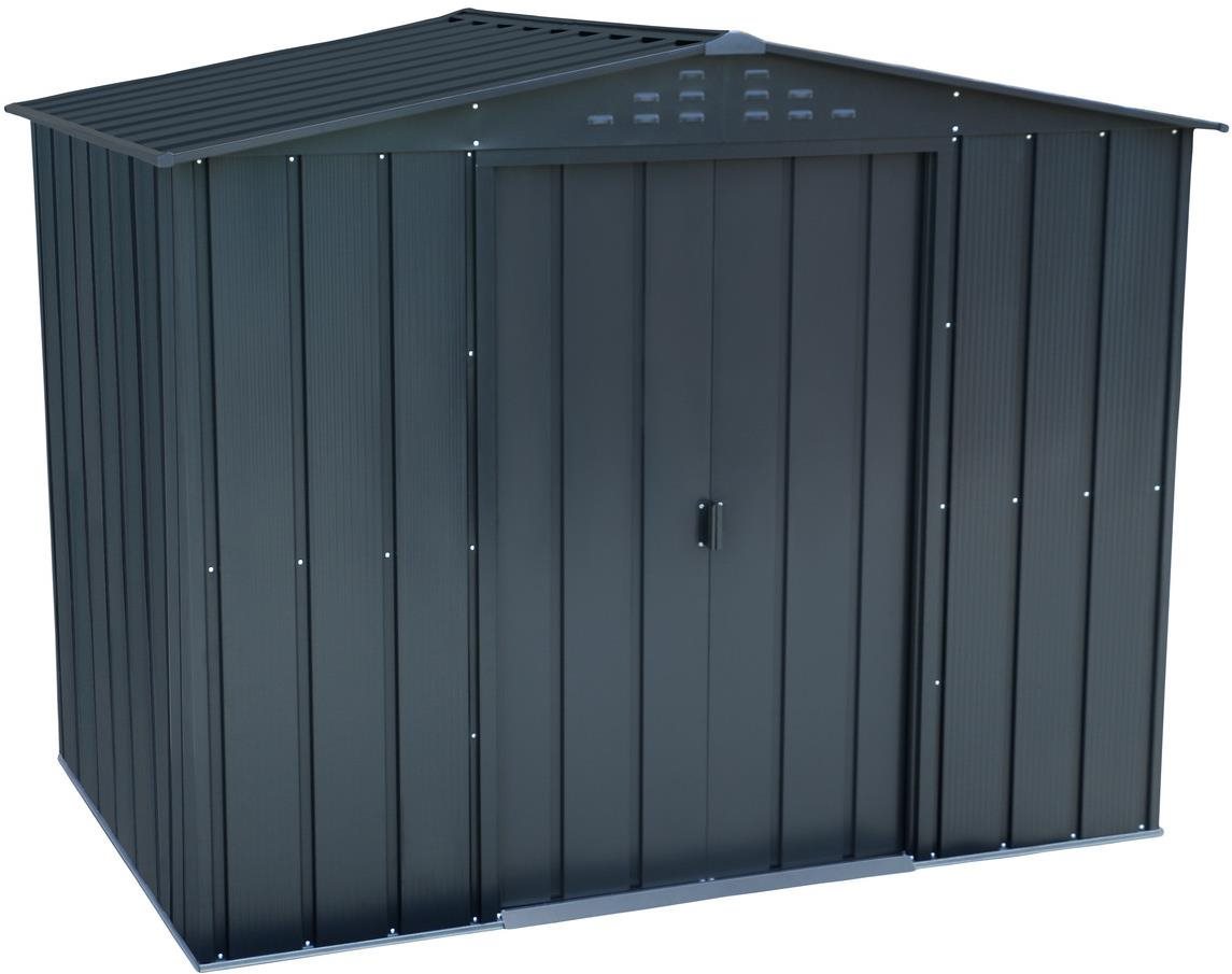 DURAMAX Domček záhradný TITAN TOP, antracit 202 × 261 × 182 cm