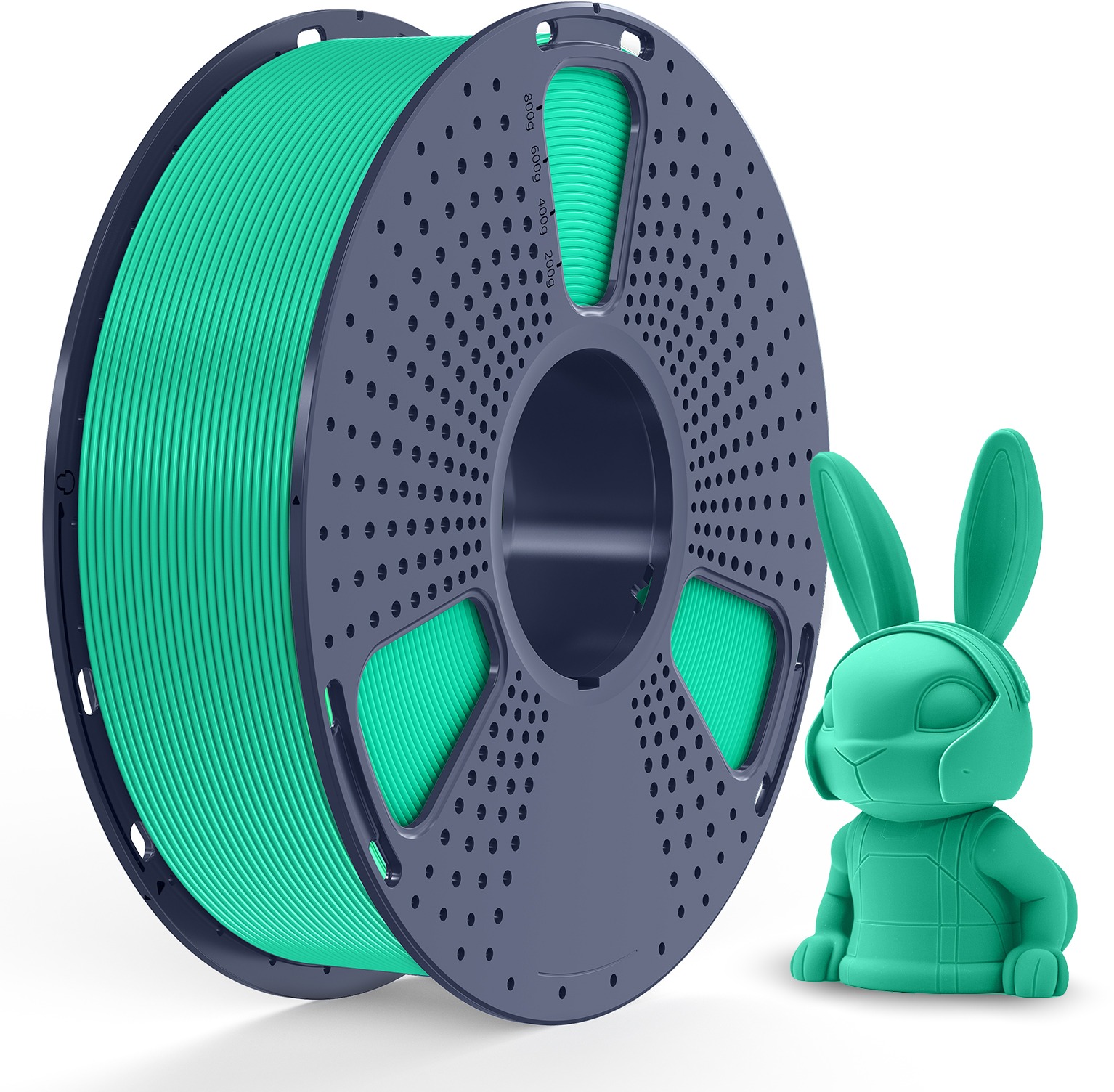 Sunlu 1.75 mm Neat Winding PLA Meta mätovo-zelená