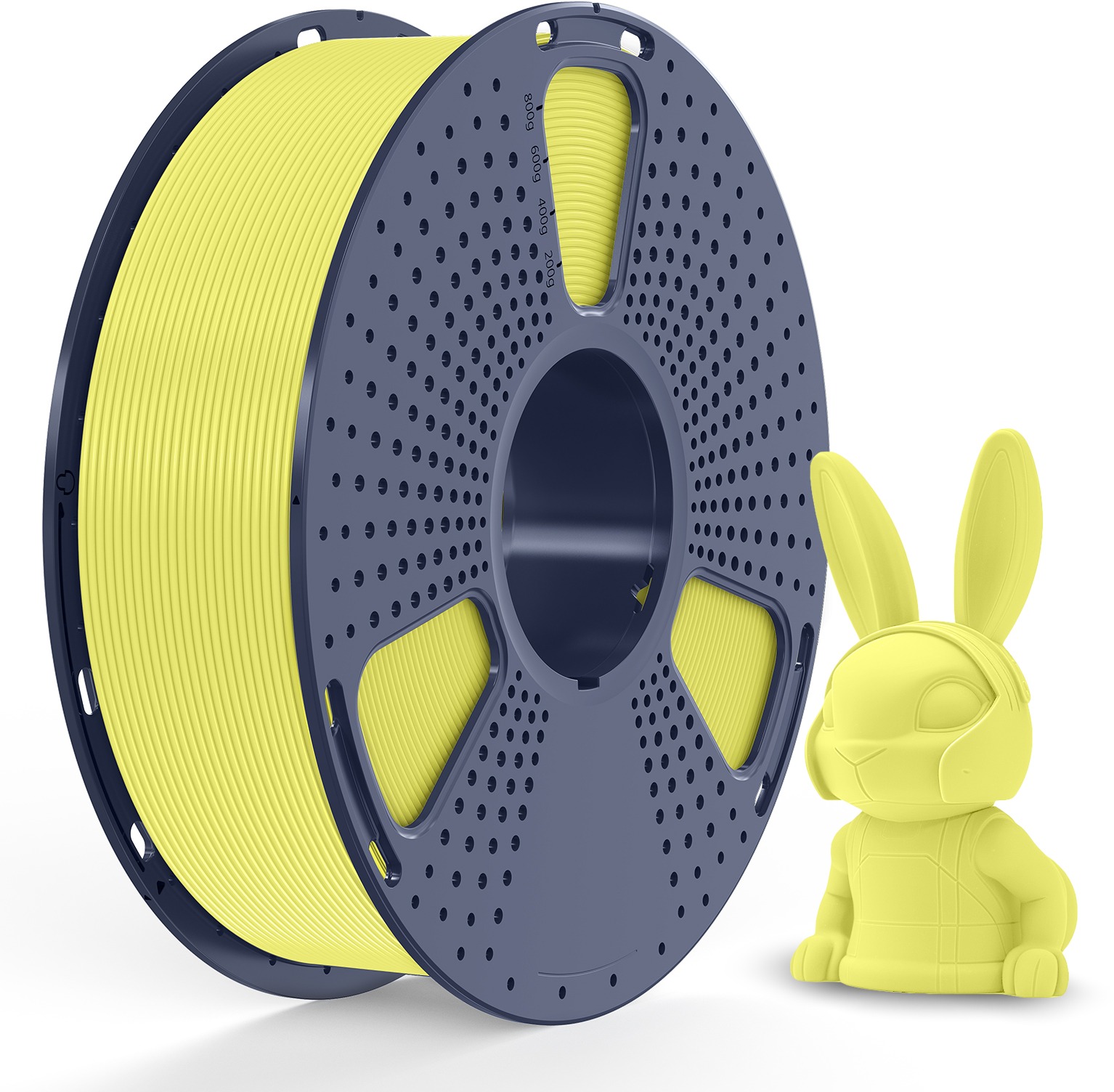 Sunlu 1.75 mm Neat Winding PLA Meta citrónovožltá