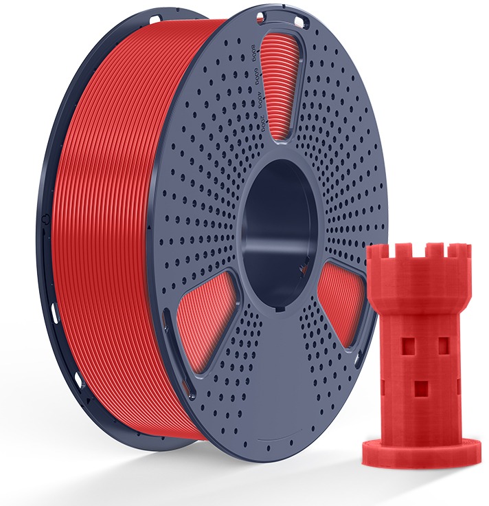 Sunlu 1.75 mm Neat Winding PLA Červená