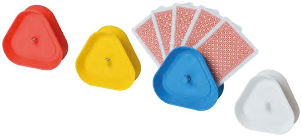 Sundo Stojanček na hracie karty pre seniorov, 4 ks